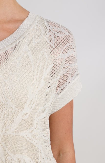 Nukus Top Renza Sand NKS01162 Stretchshop.nl