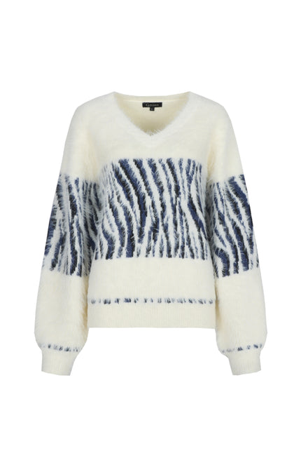 Top Isabeau Knit Wool White