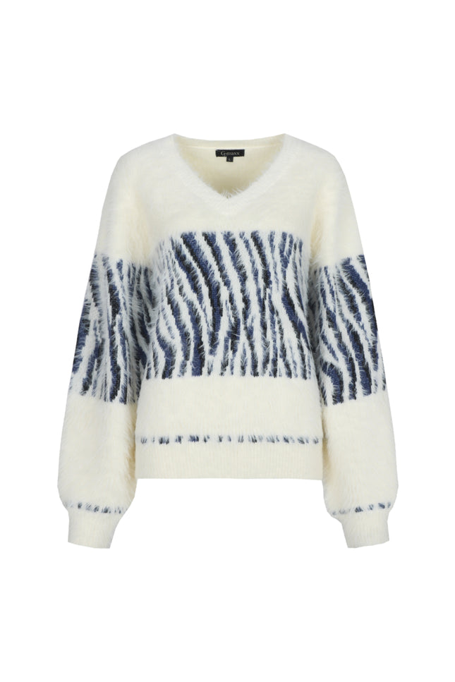 Top Isabeau Knit Wool White