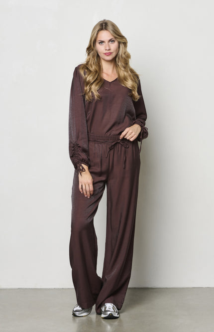 Blouse Marbelle Chocolate BL404