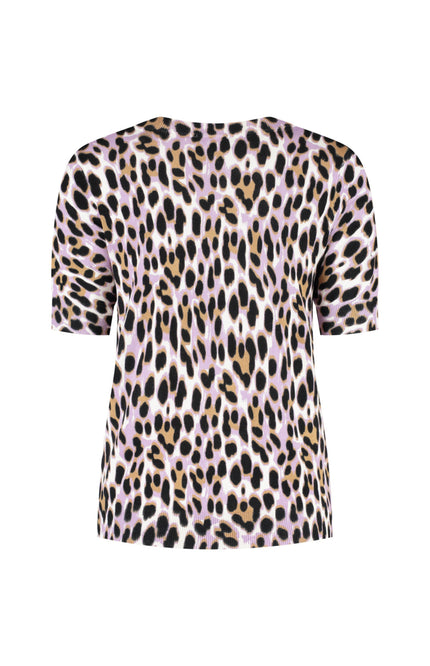 Lady Day Blouse Sage Sutton Print L28-601-3186 Stretchshop.nl