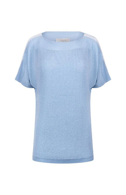 Nukus Top Merla Lurex Cloudy NKF01054 Stretchshop.nl