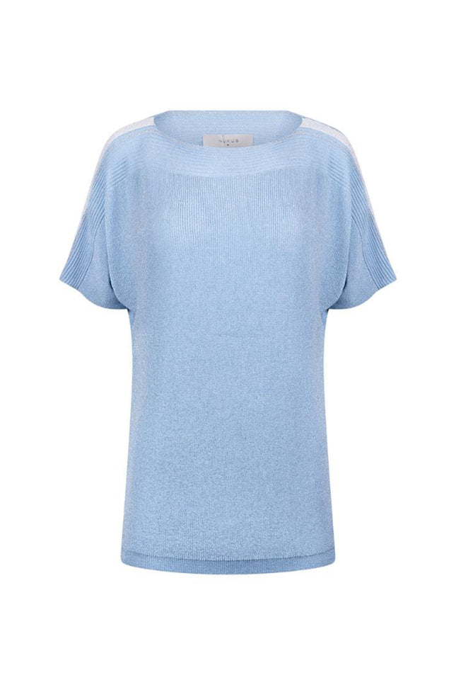 Nukus Top Merla Lurex Cloudy NKF01054 Stretchshop.nl