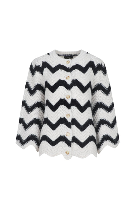 Vest Goldie Knit Sand Black