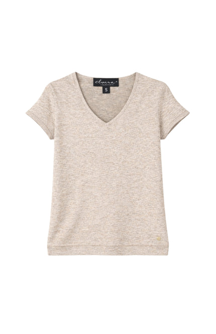 Top Angela Creme Melange