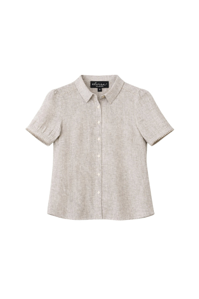 Elvira Casuals Blouse Frederique Creme Stretchshop.nl