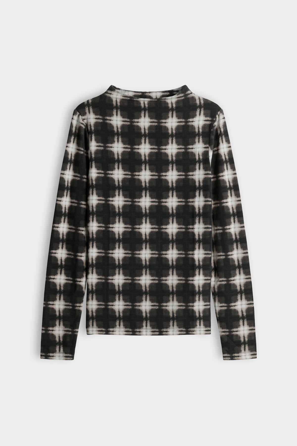 Zwart-antracietkleurige Opus T-shirt Secki met ronde hals en korte mouwen, casual stijl voor heren.