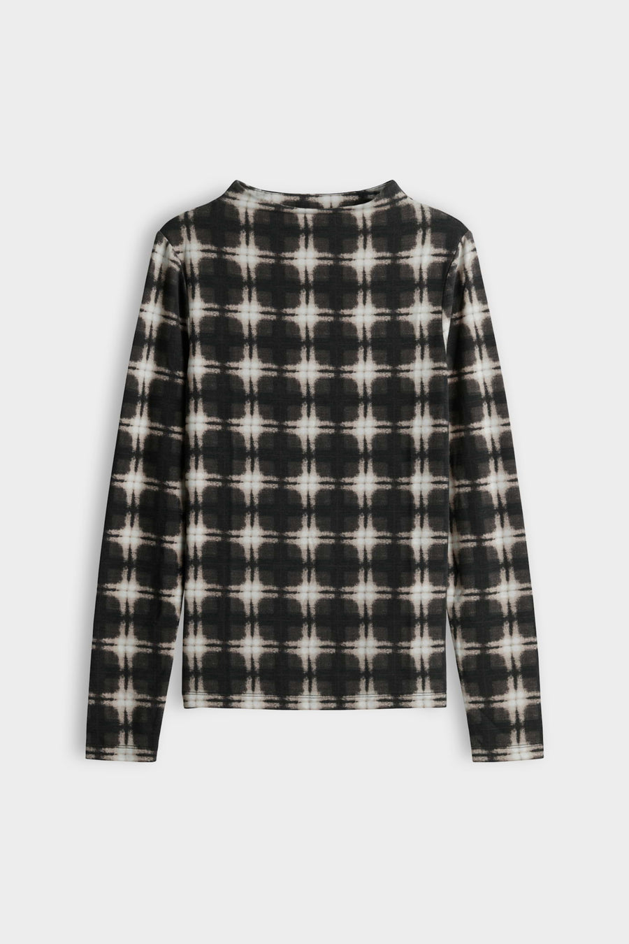 Zwart-antracietkleurige Opus T-shirt Secki met ronde hals en korte mouwen, casual stijl voor heren.