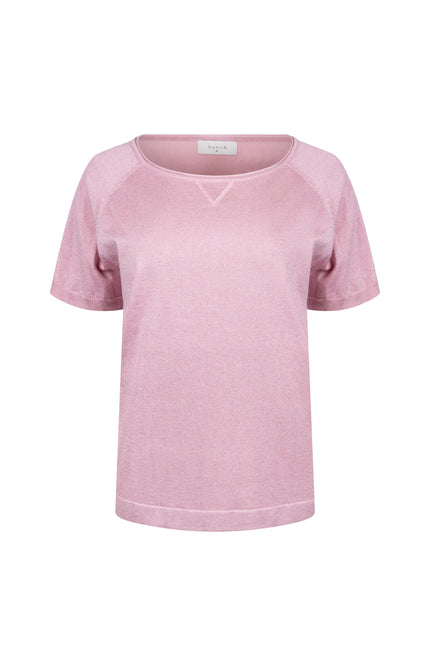 Nukus Top Anita Lurex Blush NKS01085 Stretchshop.nl