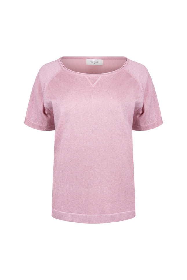 Nukus Top Anita Lurex Blush NKS01085 Stretchshop.nl
