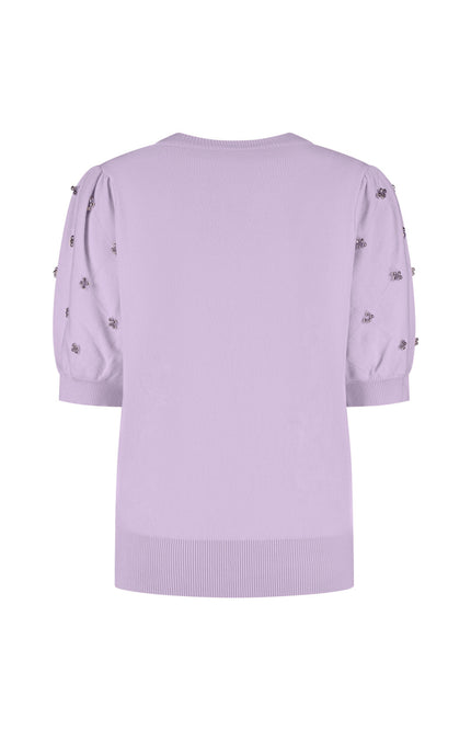 Lady Day Top Jolie Soft Violet L28-601-3184 Stretchshop.nl