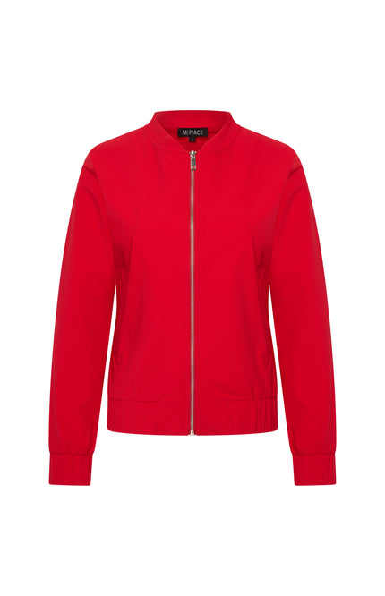 Mi Piace Travel Jacket Red 202463 Stretchshop.nl