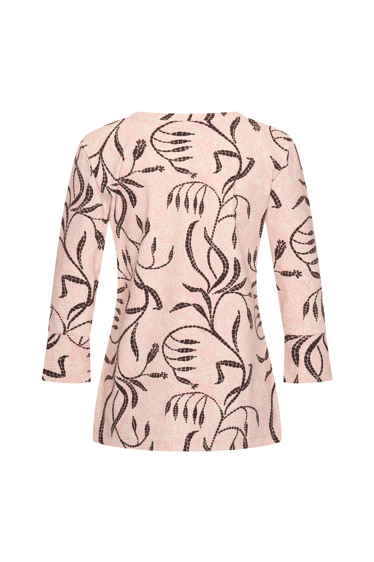 Mi Piace reistas met Twilight Twigs print in Mellow Rose, met stevige handvatten en een ruime hoofdcompartiment.