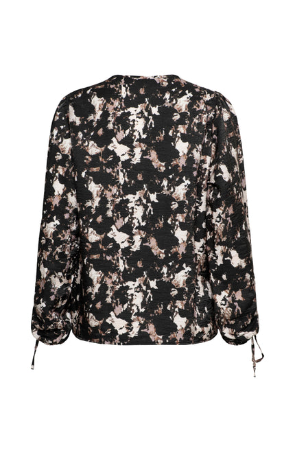 Blouse Marbelle Rock Chocolate Multi BL388