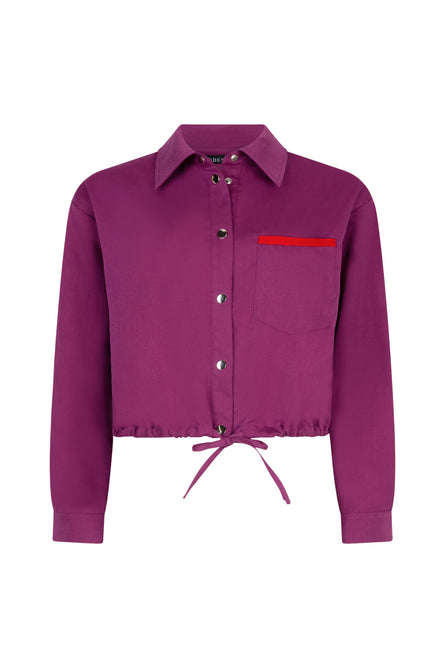 Blouse Kess Fuchsia Purple Red