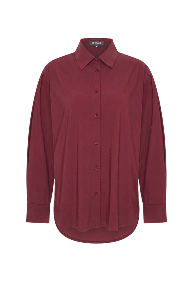 Travel Blouse Light Burgundy 202863