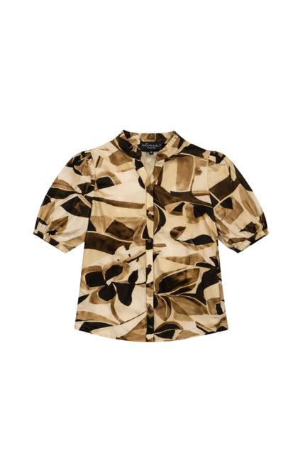 Elvira Casuals Blouse Mira Desert Flower Stretchshop.nl