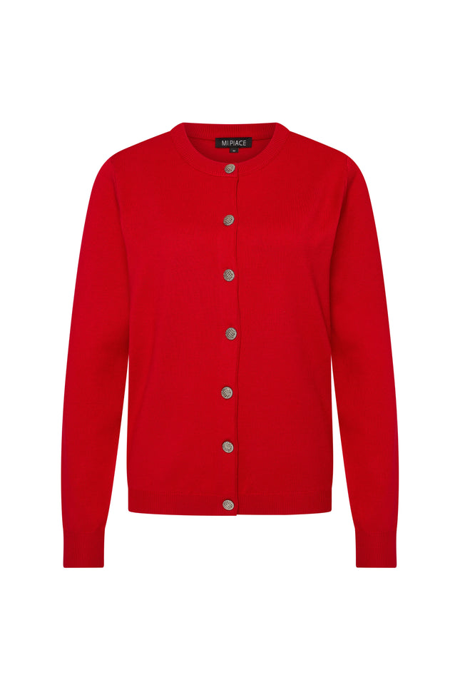 Mi Piace Vest Red 202789 Stretchshop.nl