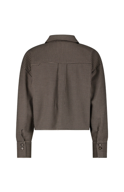 Jacket Pied de Poule Black Latte SRB4715