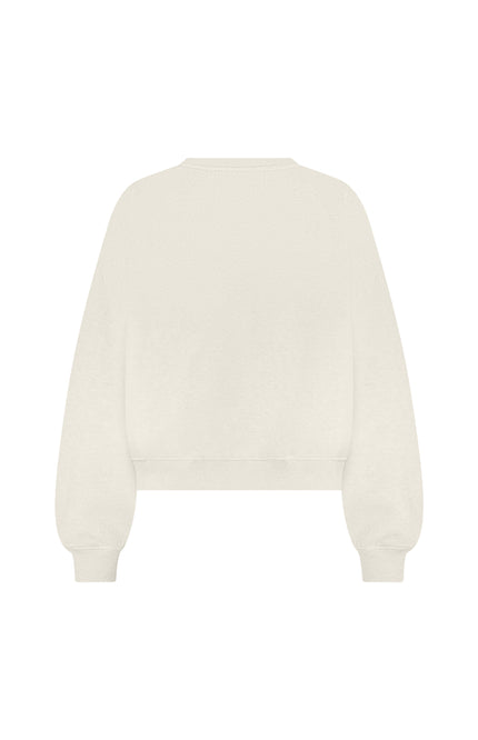 Sweater Beatriz Flower Sand Melange NKF03021