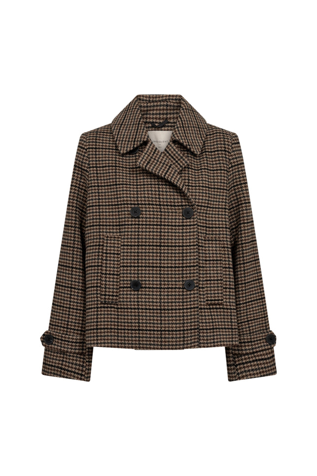 Jacket Fqsalia Desert Taupe Black 211702