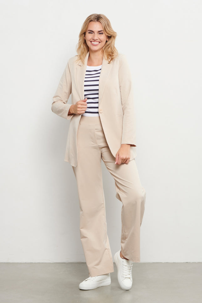 &Co woman Travel Broek Patrice Sand PA264 Stretchshop.nl