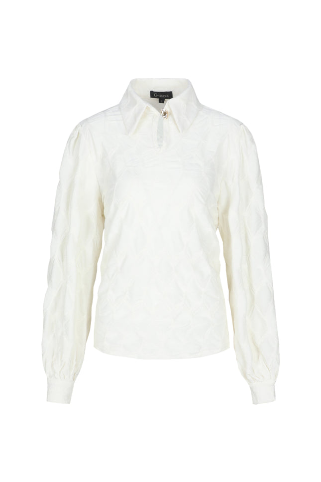 Top Lucasta Wool White