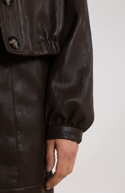 Jacket Fiene Dark Chocolate NKF13026