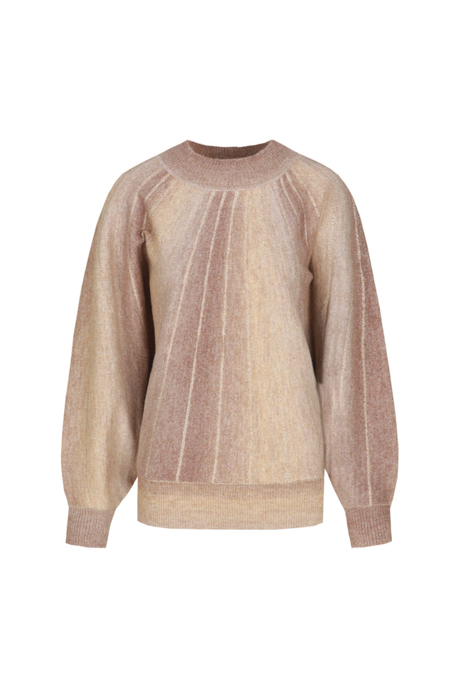 Top Clementine Knit Brown Sugar