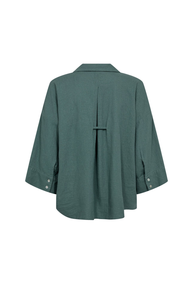 Freequent Blouse Fqlava Dark Forest 207870 Stretchshop.nl