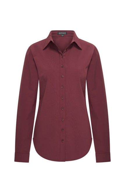 Travel Blouse Burgundy 60840
