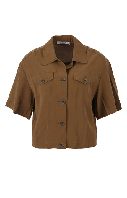 Jacket Doorknoop Camel 926175