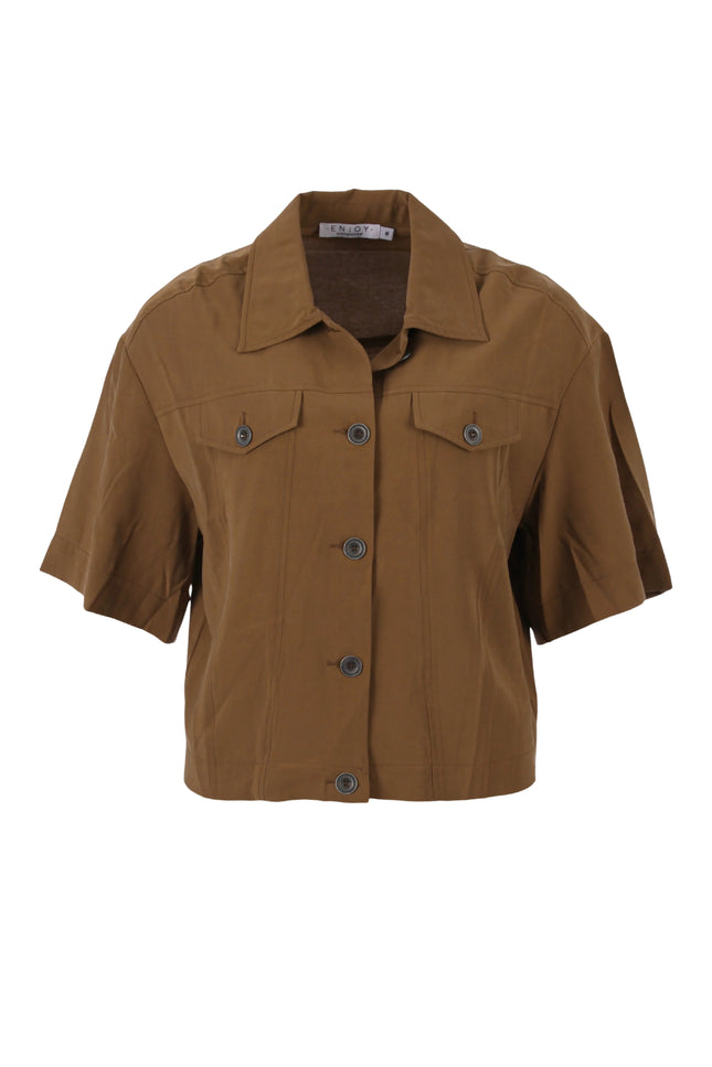 Jacket Doorknoop Camel 926175