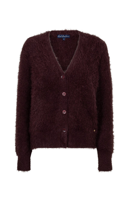 Vest Fuzzy Burgundy SRB5115