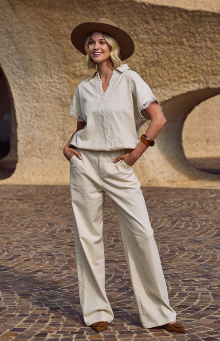 Nukus Top Daniel Sand NKS01132 Stretchshop.nl