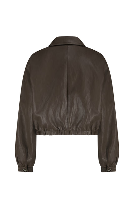 Jacket Fiene Dark Chocolate NKF13026