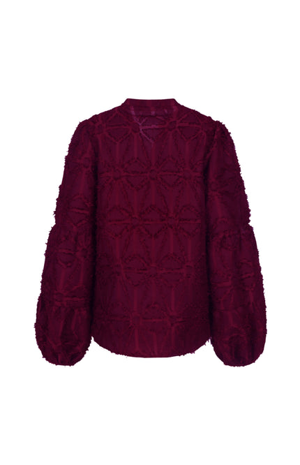 Blouse Araminta Warm Aubergine