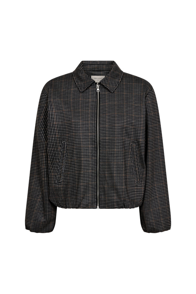 Jacket Fqnaduva Desert Taupe Black 212296