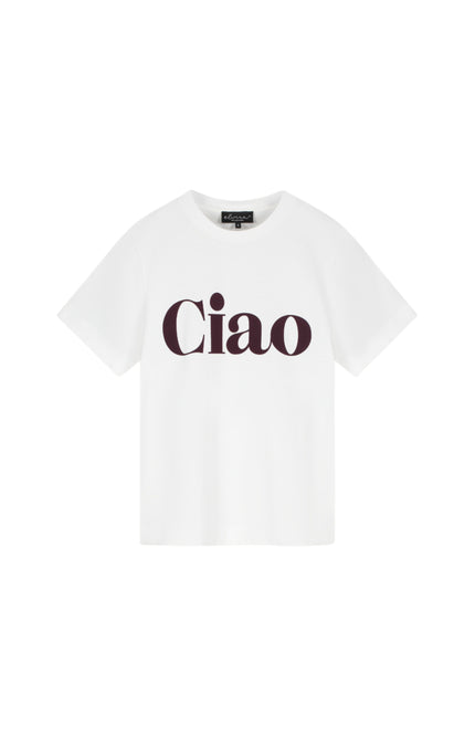 T-shirt Ciao Offwhite Mocha