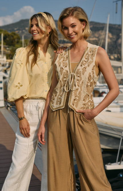 Nukus Blouse Rosie Sun NKS02112 Stretchshop.nl