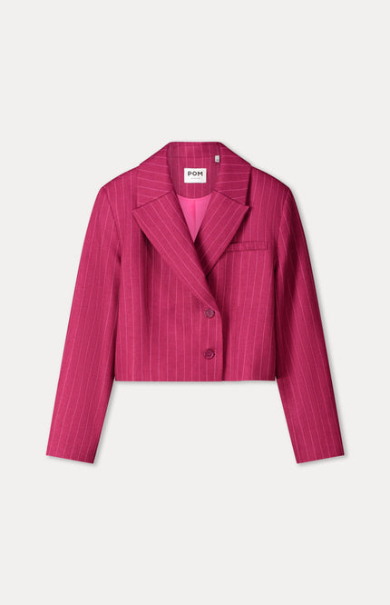 Blazer Rowan Striped Burgundy Red SP9723