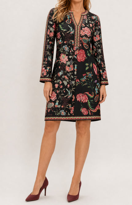 Jurk Met Bloemenprint D604-P177