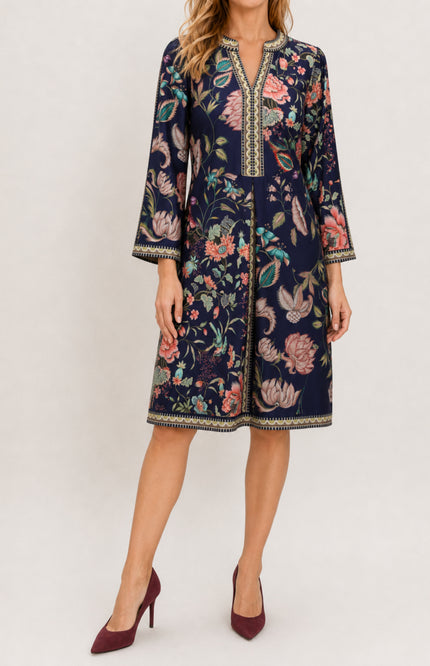 Jurk Met Bloemenprint D604-P178