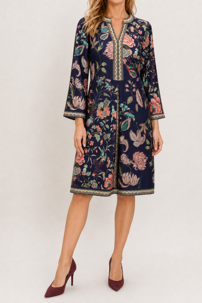 Jurk Met Bloemenprint D604-P178