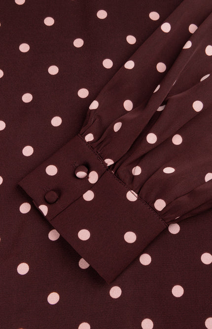 Blouse Selya Bordeaux