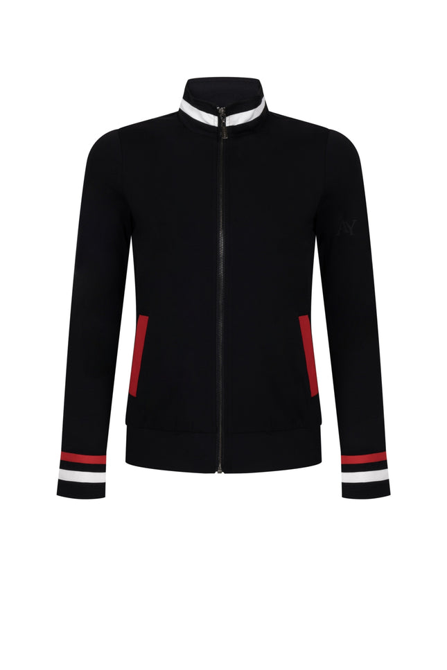 Travel Jacket Eve Black Red A26