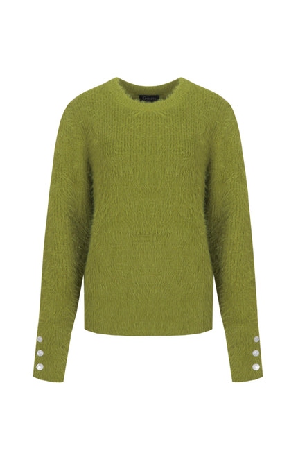 Sweater Máille Knitting Golden Cypress