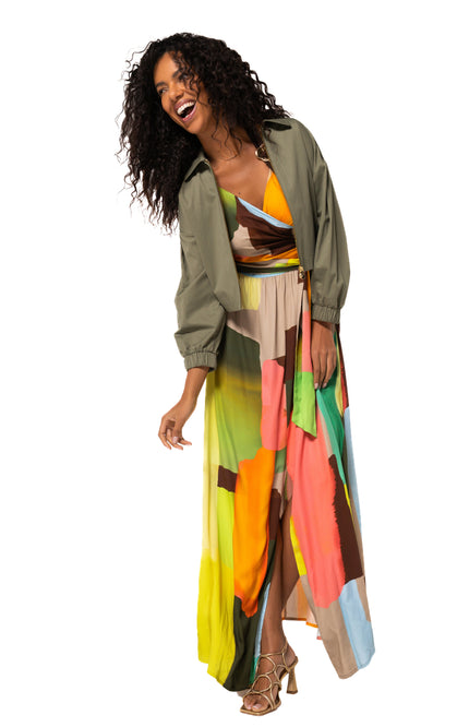 Jacket Bomber Khaki 1825-62