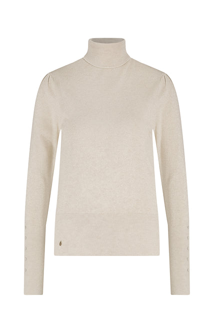 Trui Sylvia Lurex Sand NKF03005