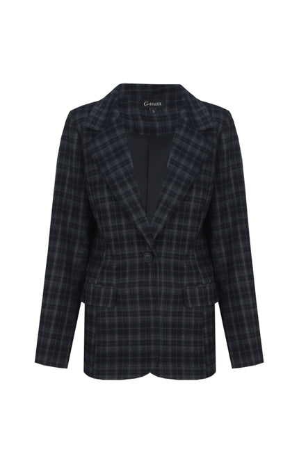 Blazer Eadon Grisaille Dark Jeans Blue